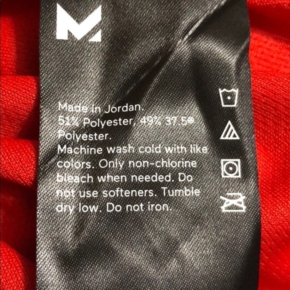 Mission orange crew neck tee, NWT, medium - Picture 3 of 6